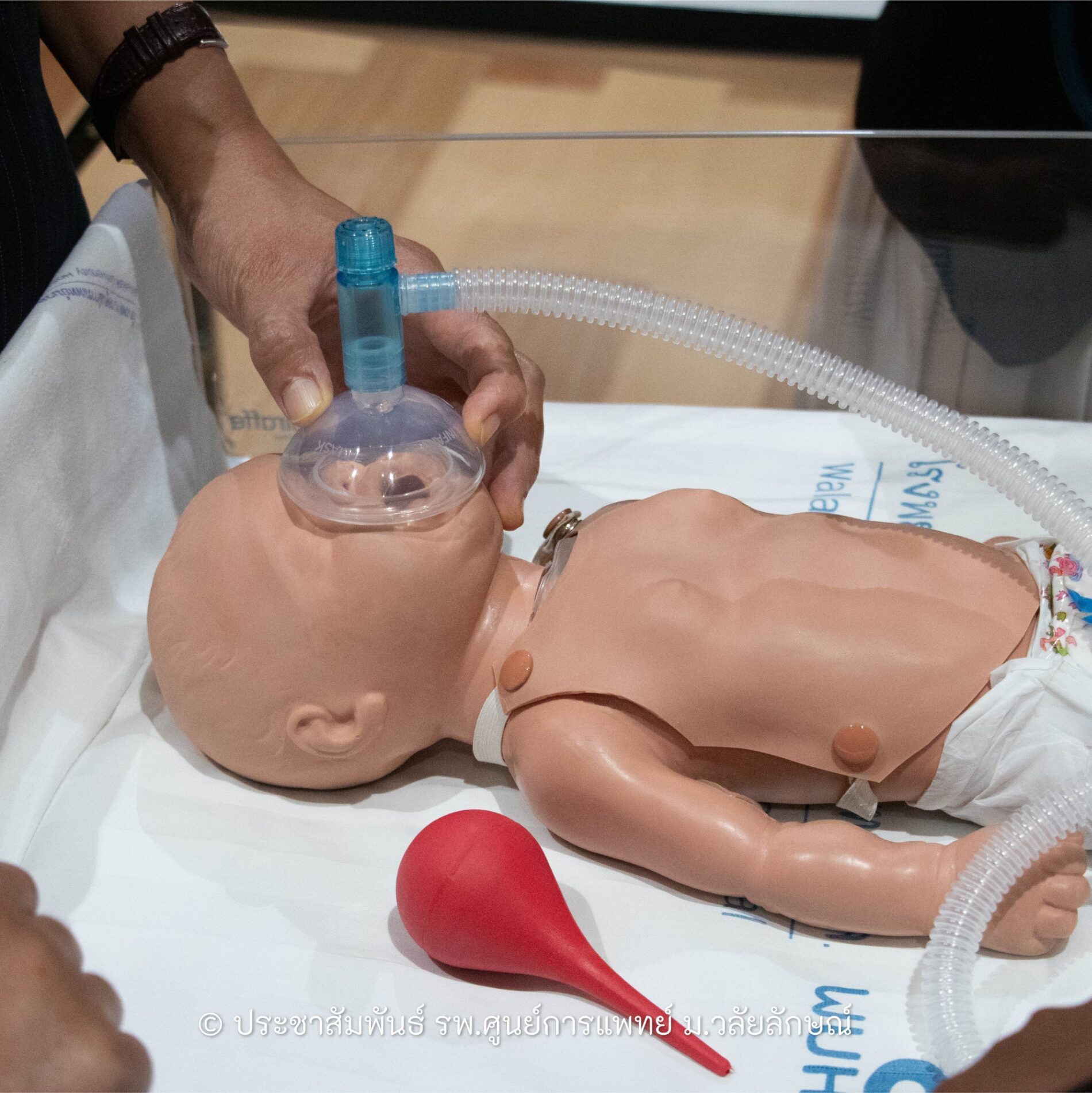 organized a neonatal resuscitation conference aimed
