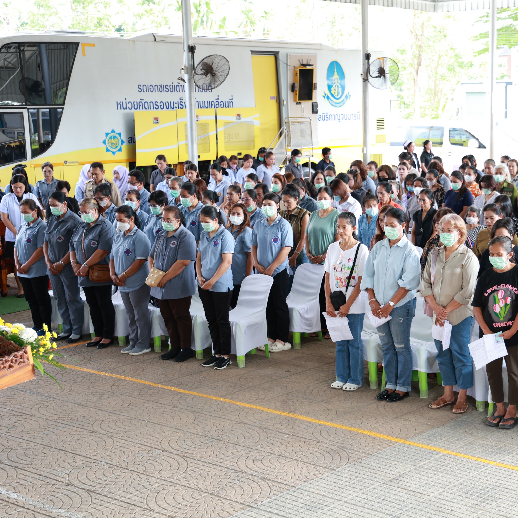 WUMC Staff Join Kick-Off Ceremony for Mobile Breast Cancer Screening in Phrom Khiri, Nakhon Si ThammaratWUMC Staff Join Kick-Off Ceremony for Mobile Breast Cancer Screening in Phrom Khiri, Nakhon Si Thammarat WUMC Staff Join Kick-Off Ceremony for Mobile Breast Cancer Screening in Phrom Khiri, Nakhon Si Thammarat